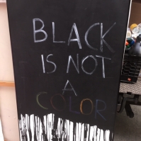 BLACK IS NOT A COLOR