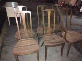 MID CENTURY DINING CHAIRS 2