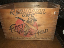REMINGTON WOOD BOX