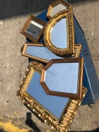 SMALL VINTAGE MIRRORS