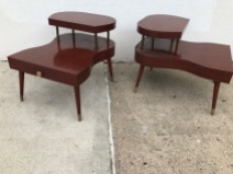 MID CENTURY MODERN SIDE TABLES