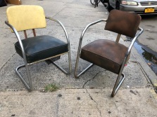ART DECO CANTILEVER CHAIRS
