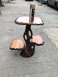HAND CARVED STAND