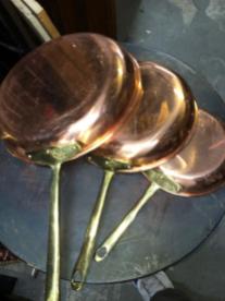 copral copper pans